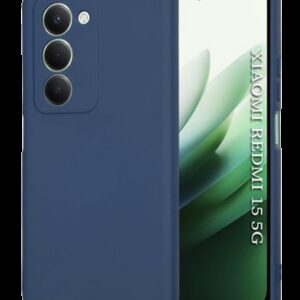 Techsuit Xiaomi Redmi 15 4G / 5G SoftFlex Θήκη Σιλικόνης - Navy Blue