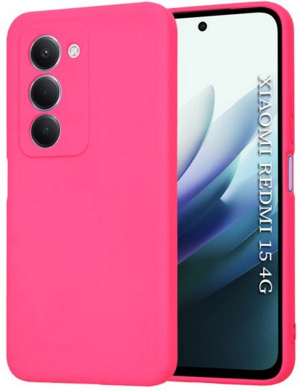 Techsuit Xiaomi Redmi 15 4G / 5G SoftFlex Θήκη Σιλικόνης - Hot Pink Techsuit Xiaomi Redmi 15 4G / 5G SoftFlex Θήκη Σιλικόνης - Hot Pink