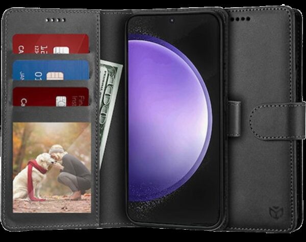 Techsuit Samsung Galaxy A05s 4G Diary Θήκη Βιβλίο - Black Techsuit Samsung Galaxy A05s 4G Diary Θήκη Βιβλίο - Black