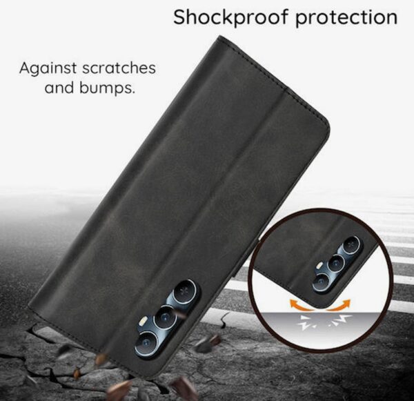 Techsuit Samsung Galaxy A05s 4G Diary Θήκη Βιβλίο - Black