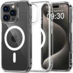 Tech Protect iPhone 16 Pro Max Magsafe Flexair Hybrid Θήκη Διάφανη - Glitter