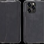 Tel1 iPhone 14 Magnet Fancy Θήκη Βιβλίο - Black