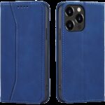 Tel1 iPhone 14 Magnet Fancy Θήκη Βιβλίο - Blue