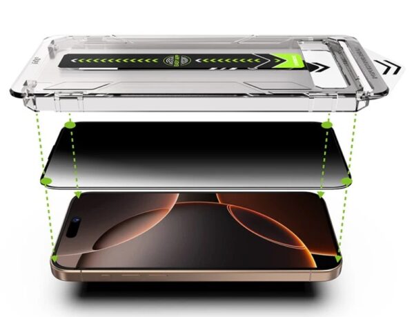 Samsung Galaxy S24 Ultra Προστασία Οθόνης Techsuit TitanGlass Privacy Full Face Tempered Glass 2 Pack