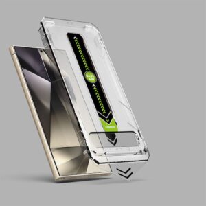 Samsung Galaxy S24 Ultra 5G Προστασία Οθόνης με Μαύρο Περίγραμμα Techsuit 111D Full Glue Tempered Glass