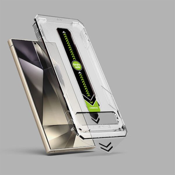 Samsung Galaxy S24 Ultra 5G Προστασία Οθόνης με Μαύρο Περίγραμμα Techsuit 111D Full Glue Tempered Glass