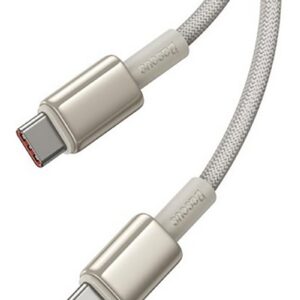 Baseus USB-C to USB-C 1m 100W - Λευκό