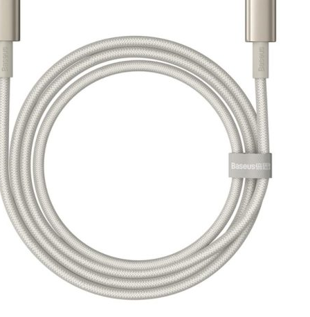 Baseus USB-C to USB-C 1m 100W - Λευκό