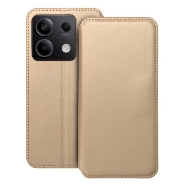 Tel1 Xiaomi Redmi Note 14 5G Dual Pocket Θήκη Βιβλίο - Gold
