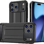 Techsuit iPhone 17 Pro Max Hybrid Armor Θήκη Σκληρή - Black