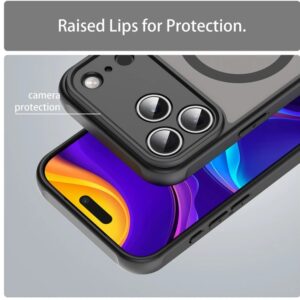 Techsuit iPhone 17 Pro Max MagSafe HaloFrost Θήκη Σκληρή Φιμέ - Gold