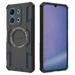 Butterfly Armor Xiaomi Redmi 15C 4G / Poco C85 MagSafe Shockproof Θήκη Σκληρή - Black