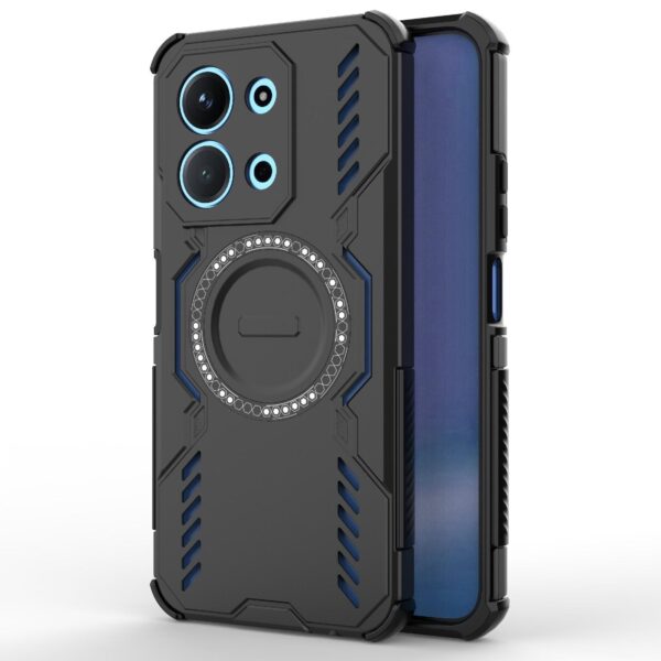 Butterfly Armor Xiaomi Redmi 15C 4G / Poco C85 MagSafe Shockproof Θήκη Σκληρή - Black