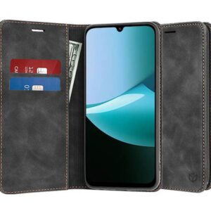 Techsuit Xiaomi Redmi 15C 4G / 5G / Poco C85 Confy Cover Θήκη Βιβλίο - Black