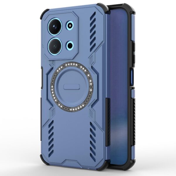 Butterfly Armor Xiaomi Redmi 15C 4G / Poco C85 MagSafe Shockproof Θήκη Σκληρή - Blue