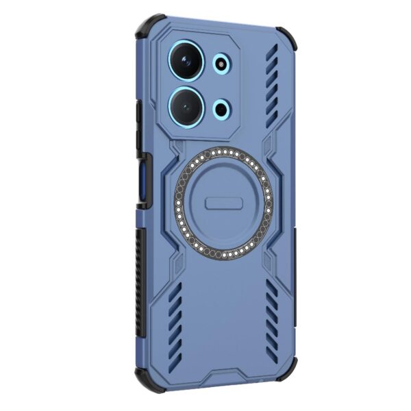 Butterfly Armor Xiaomi Redmi 15C 4G / Poco C85 MagSafe Shockproof Θήκη Σκληρή - Blue