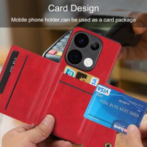 ENKAY Xiaomi Redmi 15C 4G / Poco C85 Double Buckle Card Slots Magnetic Θήκη Σιλικόνης - Black