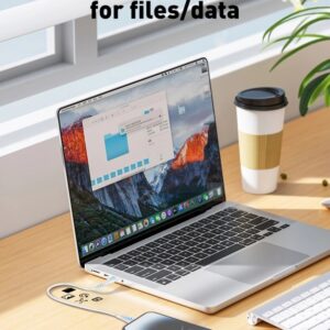 LDNIO Καλώδιο USB-C to Lightning 30W 1m Λευκό (LC611i)