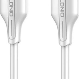 LDNIO Καλώδιο USB-C to Lightning 30W 1m Λευκό (LC611i)