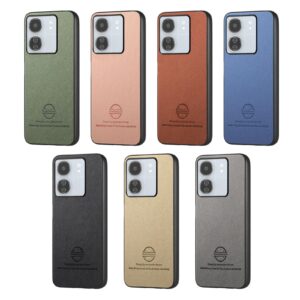 Fabric Xiaomi Redmi 14C 4G / Poco C75 Twill Θήκη Σιλικόνης - Brown