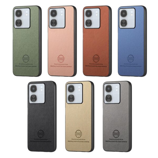 Fabric Xiaomi Redmi 14C 4G / Poco C75 Twill Θήκη Σιλικόνης - Brown