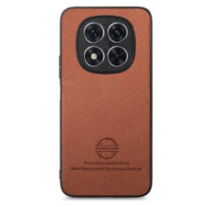 Fabric Xiaomi Redmi 14C 4G / Poco C75 Twill Θήκη Σιλικόνης - Brown