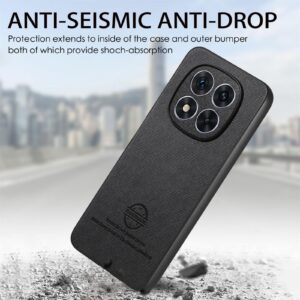 Fabric Xiaomi Redmi 14C 4G / Poco C75 Twill Θήκη Σιλικόνης - Black