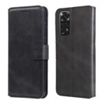 Calf Xiaomi Redmi Note 11 / Note 11S Classic Texture Flip Θήκη Βιβλίο - Black