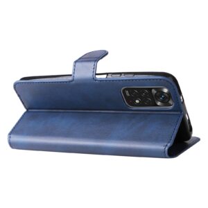 Calf Xiaomi Redmi Note 11 / Note 11S Classic Texture Flip Θήκη Βιβλίο - Blue