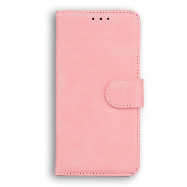 ENKAY Xiaomi Poco X3 NFC / Poco X3 Pro Skin Feel Pure Color Flip Θήκη Βιβλίο - Pink