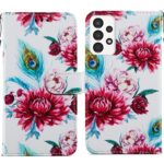 Pattern Samsung Galaxy A13 4G Painted Horizontal Flip Θήκη Βιβλίο με Σχέδιο