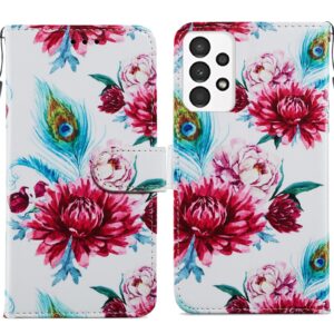 Pattern Samsung Galaxy A13 4G Painted Horizontal Flip Θήκη Βιβλίο με Σχέδιο
