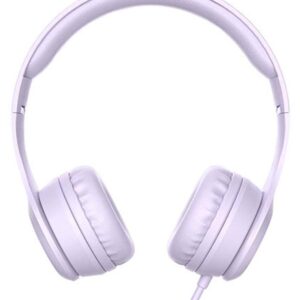 Lamtech On-Ear Ενσύρματα Ακουστικά με Βύσμα 3.5mm και Μικρόφωνο Μωβ