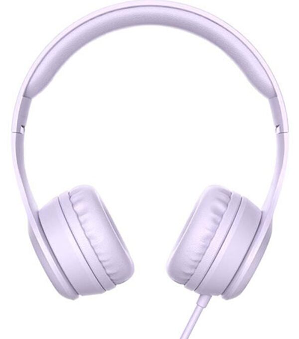 Lamtech On-Ear Ενσύρματα Ακουστικά με Βύσμα 3.5mm και Μικρόφωνο Μωβ