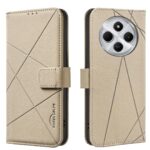 Binfen Color Xiaomi Redmi 14C 4G Geometric Pattern RFID Θήκη Βιβλίο - Beige