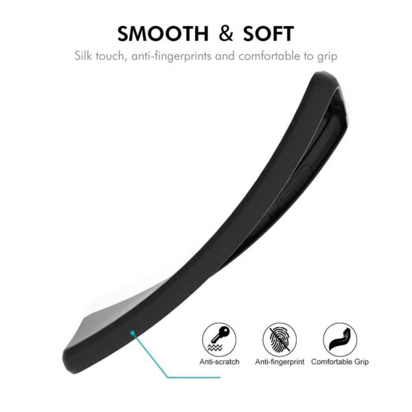 ENKAY Xiaomi Redmi 15C 4G / Poco C85 Liquid Silicone Soft Shockproof Θήκη Σιλικόνης - Black