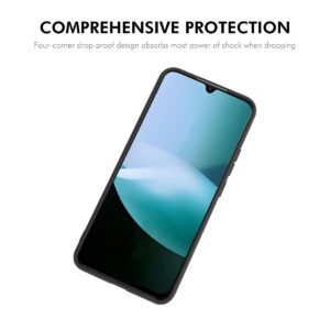 ENKAY Xiaomi Redmi 15C 4G / Poco C85 Liquid Silicone Soft Shockproof Θήκη Σιλικόνης - Black