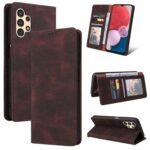 ENKAY Samsung Galaxy A13 4G Simple Suction Closure Θήκη Βιβλίο - Brown