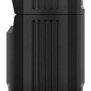 AirPods 3 Θήκη Σιλικόνης με Γάντζο Techsuit Carbon Silicone Case with Hook Black