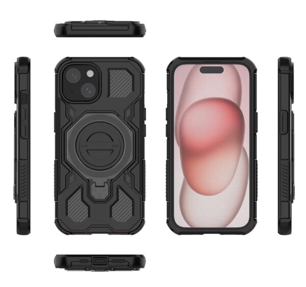 Techsuit Samsung A56 5G Carbon Shield Pro Θήκη Σκληρή Διάφανη - Blue