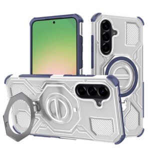 Techsuit Samsung A56 5G Carbon Shield Pro Θήκη Σκληρή Διάφανη - Blue