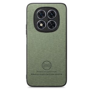 Fabric Xiaomi Redmi 14C 4G / Poco C75 Twill Θήκη Σιλικόνης - Green