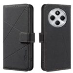 Binfen Color Xiaomi Redmi 14C 4G Geometric Pattern RFID Θήκη Βιβλίο - Black