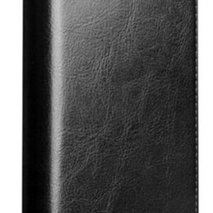 QIALINO iPhone 17 Pro Max Classic Genuine Leather Θήκη Βιβλίο - Black