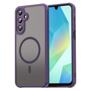 Techsuit Samsung Galaxy S25 FE MagSafe HaloFrost II Θήκη Σκληρή Διάφανη - Black