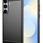 Techsuit Samsung Galaxy S25 FE Carbon Θήκη Σιλικόνης - Black