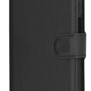 Techsuit Oppo Reno13 5G Leather Folio Θήκη Βιβλίο - Black