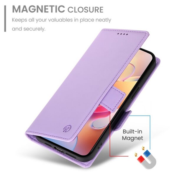 ENKAY Samsung Galaxy A26 5G / A17 Dual-side Magnetic Buckle Θήκη Βιβλίο - Purple
