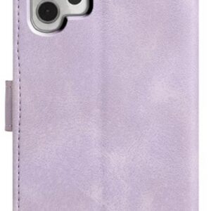 Tel1 Samsung Galaxy A13 4G Triangles Embossed Θήκη Βιβλίο - Purple