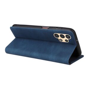 ENKAY Samsung Galaxy A13 4G Simple Suction Closure Θήκη Βιβλίο - Blue